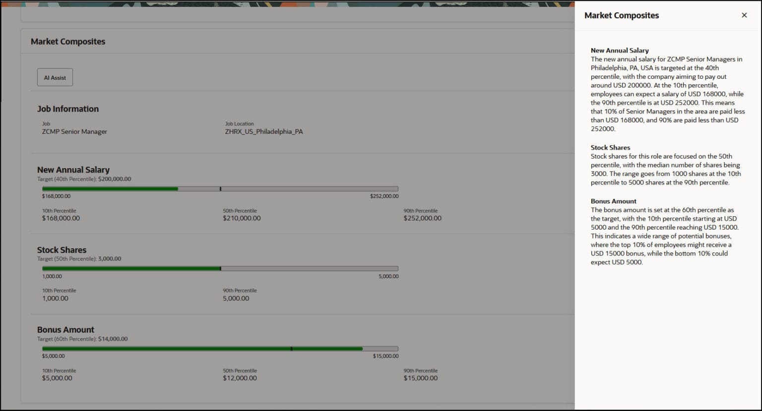 Oracle HCM Update 24D: Compensation