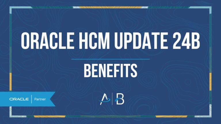 HCM update 24b - Benefits