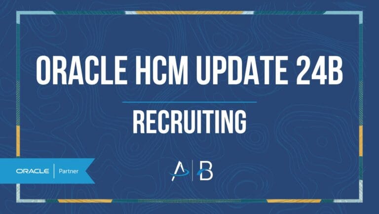 HCM update 24b - Recruiting