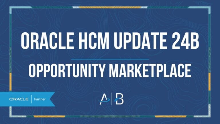 HCM update 24b- opportunity marketplace