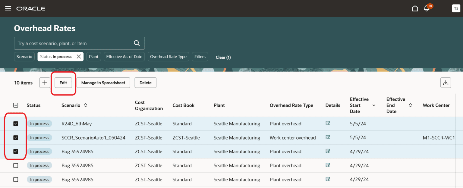 Oracle ERP Update 24C: Inventory Management