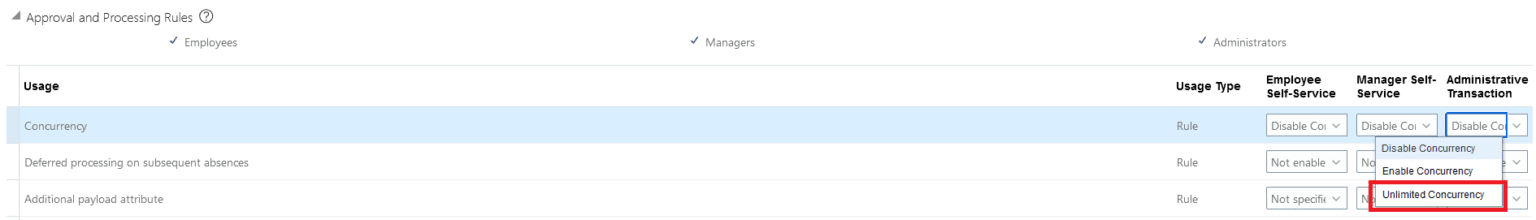 Oracle HCM Update 25A: Absence Management