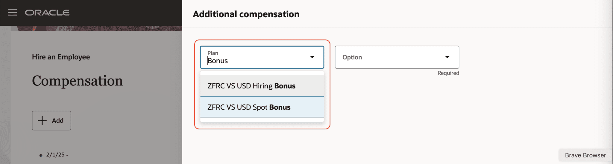 Oracle HCM Update 25B: Compensation